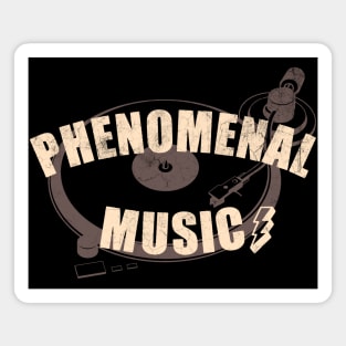 Phenomenal Music DJ Disc Jockey Turntable Magnet